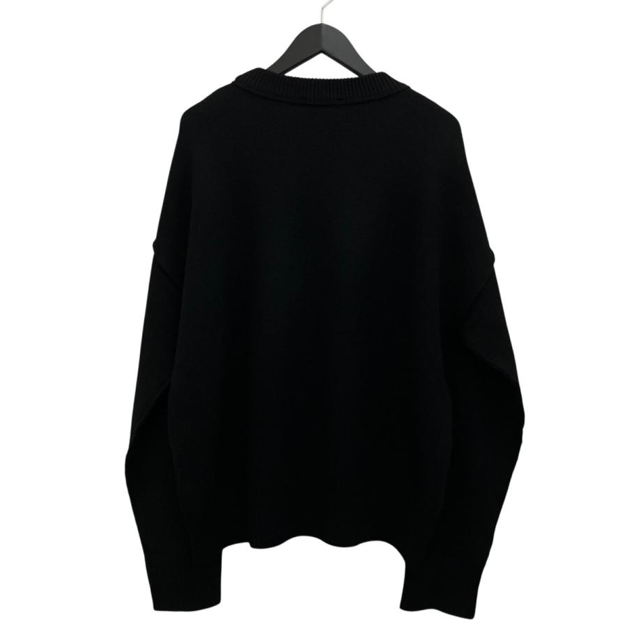 アミパリス AMI PARIS クルーネックニット ブラック サイズ：M