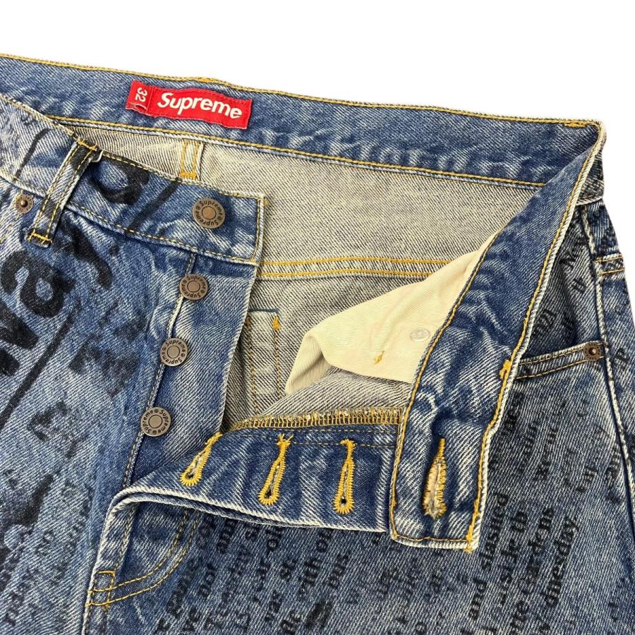 Supreme（シュプリーム） 【値下げ】Supreme デニムパンツ インディゴ