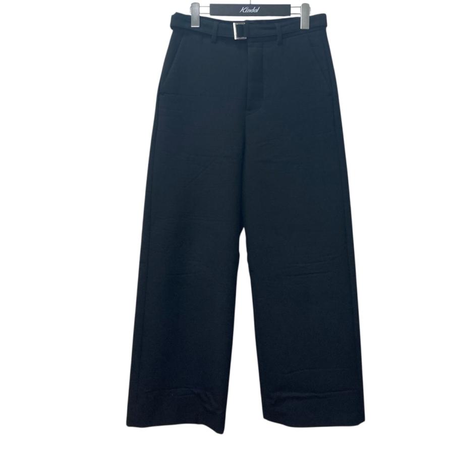 sacai（サカイ） 【値下げ】sacai ボンディングパンツ ブラック サイズ 