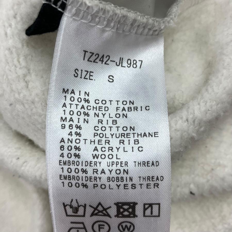 TOGA クルーネックスウェット トーガトゥ TOGA TOO Embroidery sweatshirt クルーネックスウェット