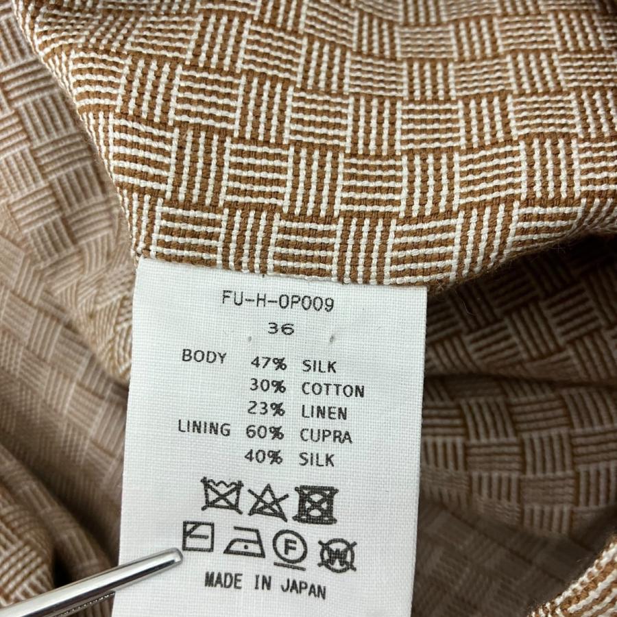 FUMIKA_UCHIDA（フミカウチダ） 【値下げ】FUMIKA UCHIDA silk linen 