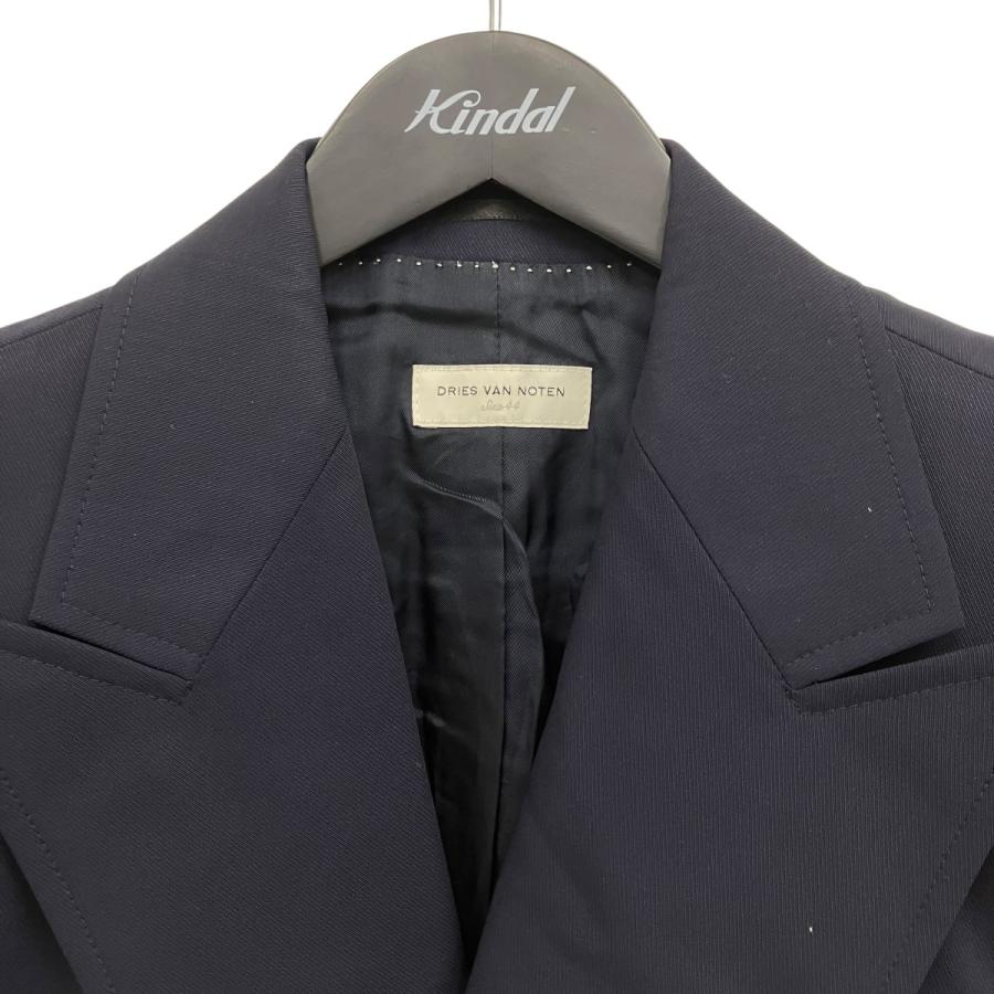 ドリスヴァンノッテン テーラードジャケット 紺 44 DRIES VAN NOTEN（ドリス ヴァン ノッテン） テーラードジャケット