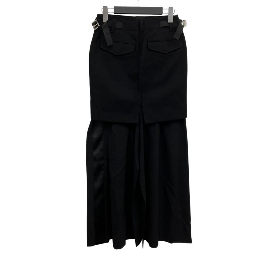 sacai（サカイ） 【値下げ】sacai Suiting Skirt ドッキングスカート 