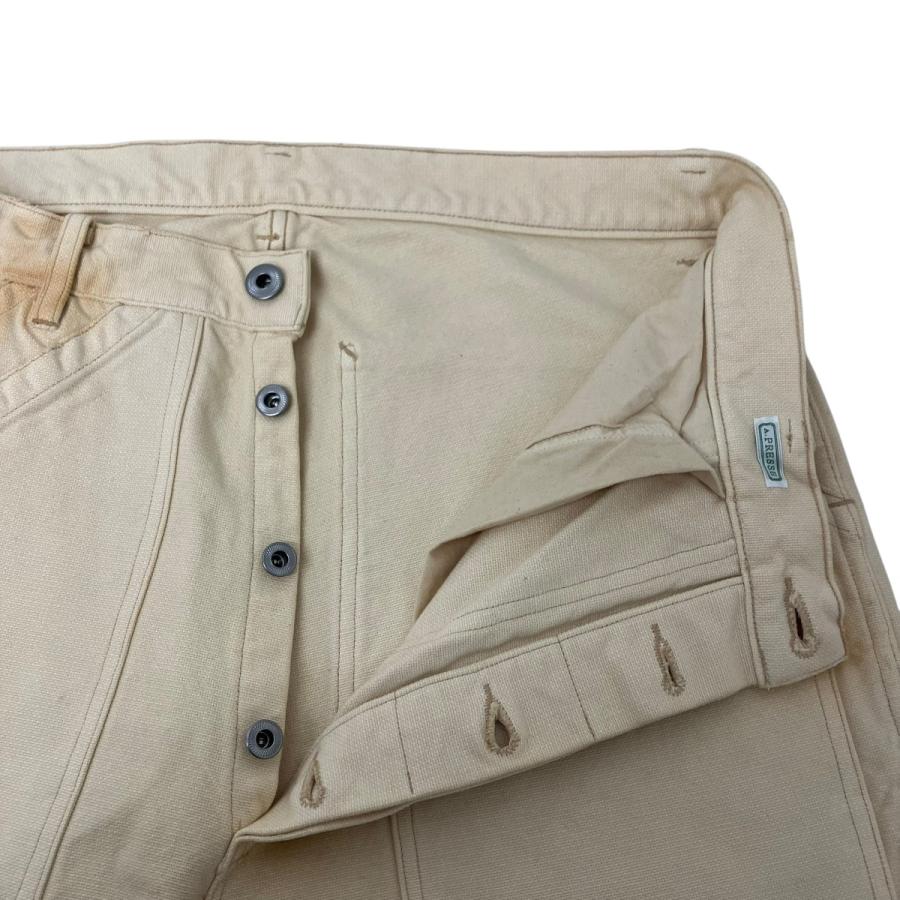 【値下げ】APRESSE Vintage Silk Hemp Double Knee Pants ダブルニーパンツ アイボリー サイズ：1 (渋谷神南の画像