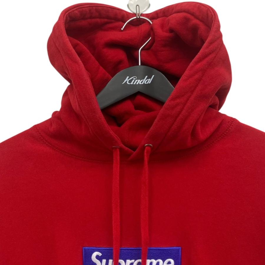 Supreme（シュプリーム） プルオーバーパーカー レッド サイズ：L