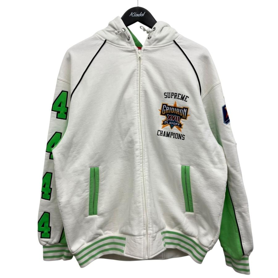 SUPREME フルジップパーカー ホワイト Supreme（シュプリーム） ジップパーカー ホワイト サイズ：M