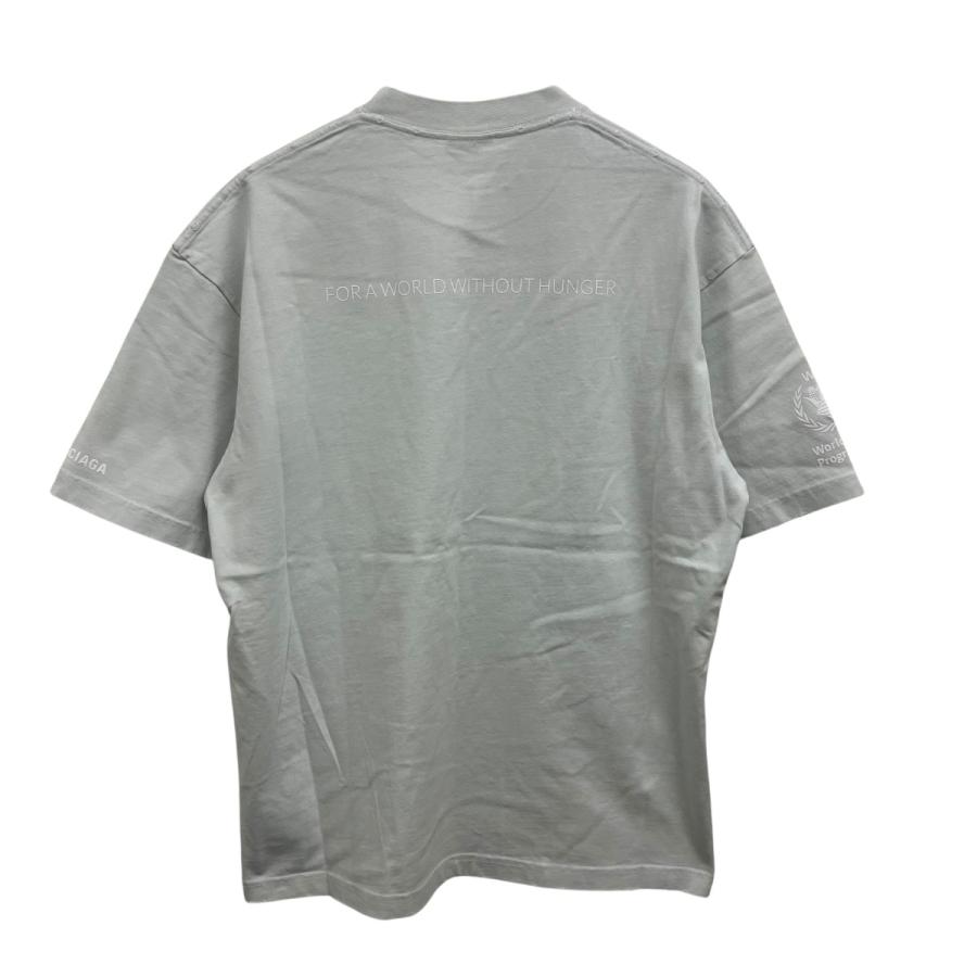 BALENCIAGA（バレンシアガ） ダメージ加工ロゴプリントTシャツ ライト