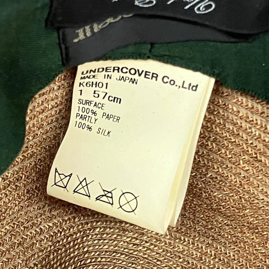 UNDERCOVER（アンダーカバー） UNDERCOVER×COEUR ストローハット K6H01