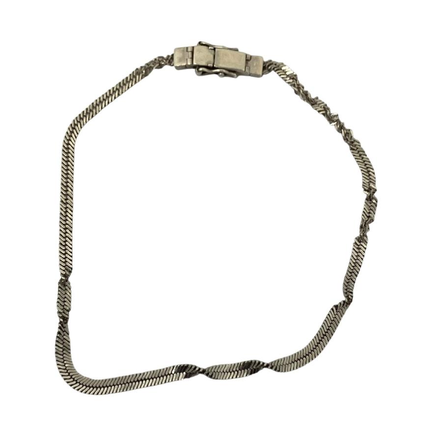TOM WOOD（トムウッド） TOM WOOD HERRING BONE BRACELET ヘリンボーン 