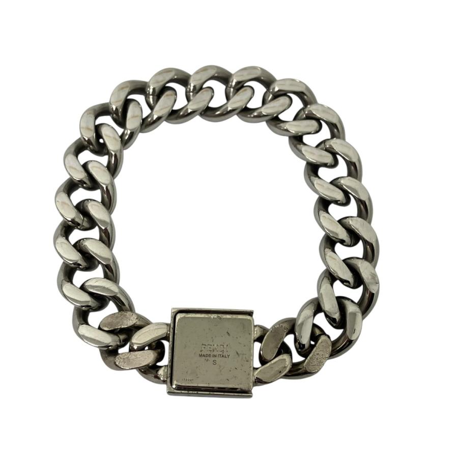 FENDI（フェンディ） FENDI FFロゴブレスレット シルバー