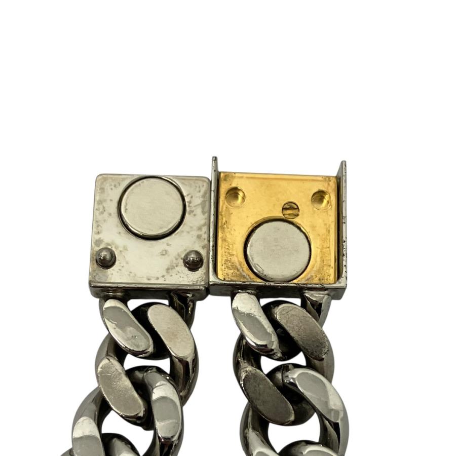 FENDI（フェンディ） FENDI FFロゴブレスレット シルバー