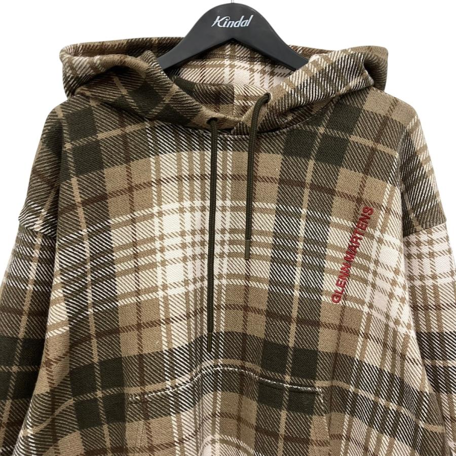 値下げ】GLENN MARTENS×H＆M フーディー ブラウン サイズ：M (渋谷神南 