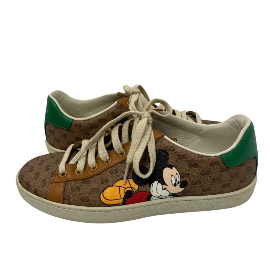 GUCCI（グッチ） 【値下げ】GUCCI モノグラムスニーカー ブラウン