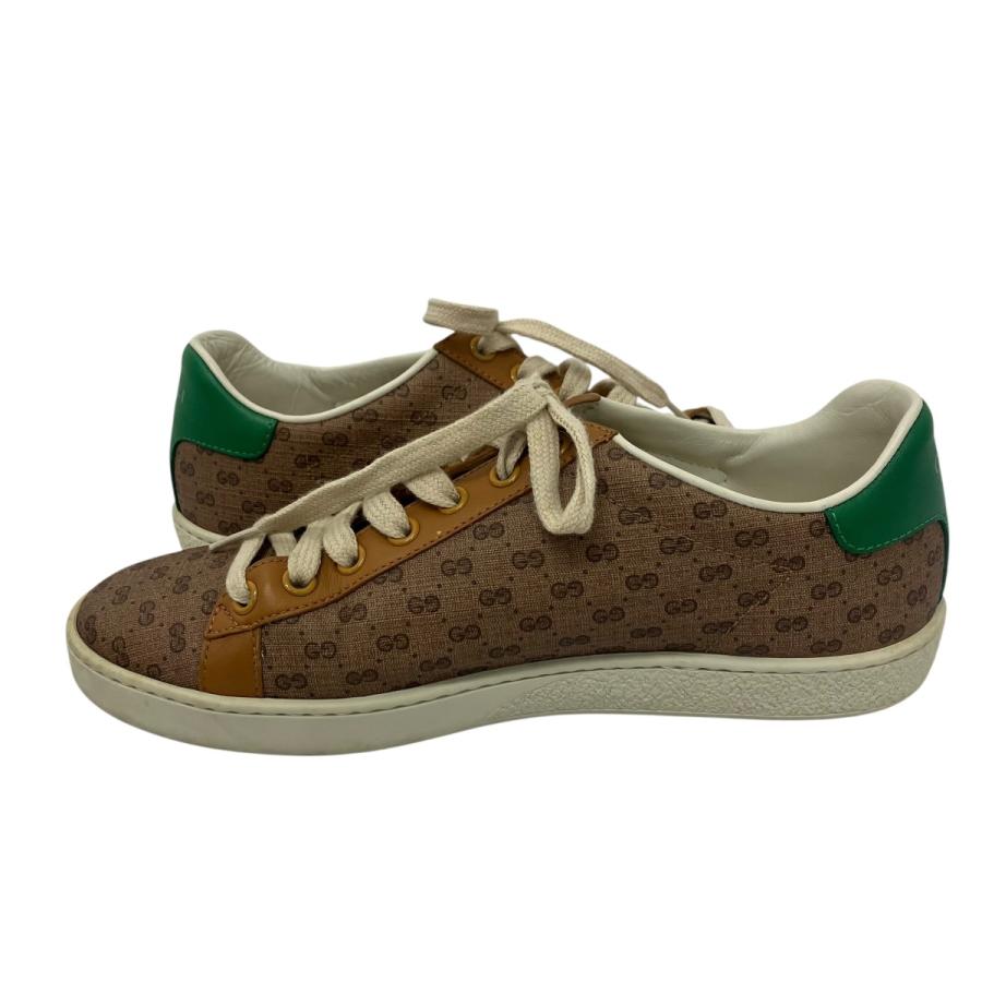GUCCI（グッチ） 【値下げ】GUCCI モノグラムスニーカー ブラウン