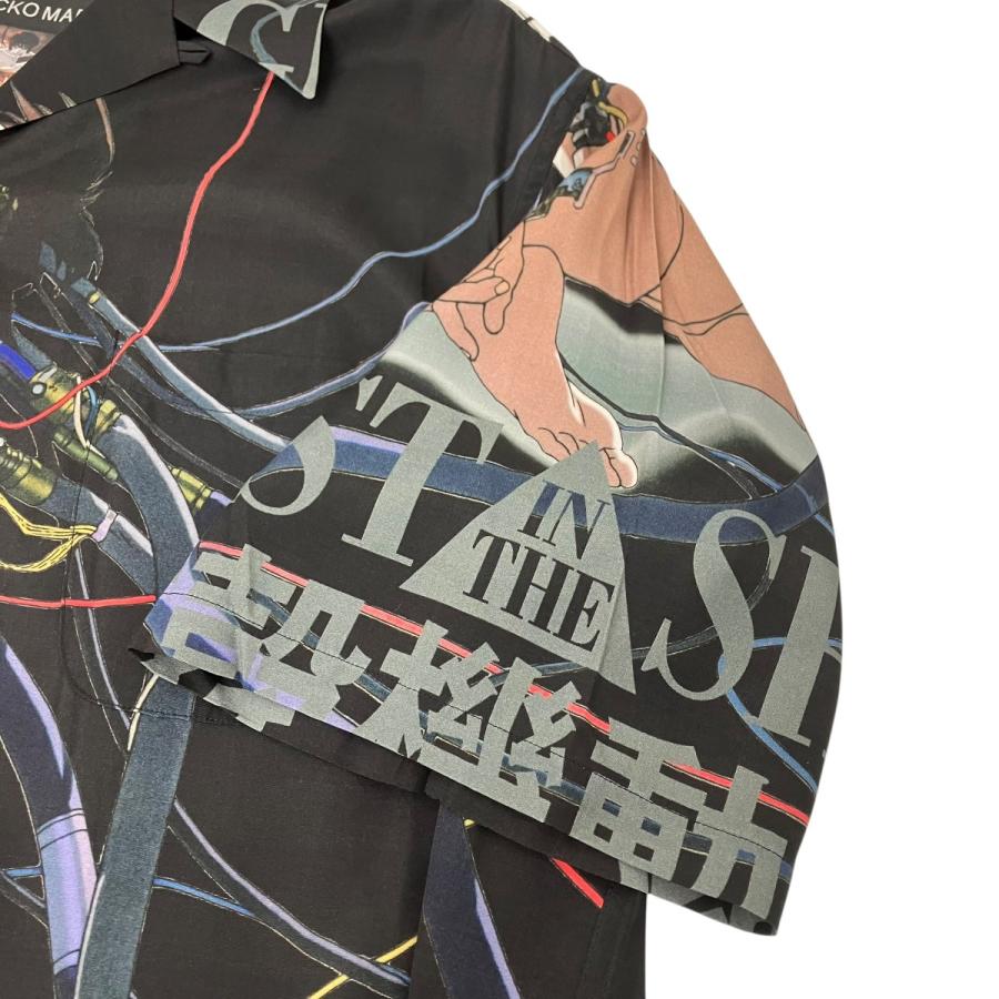 WACKO MARIA（ワコマリア） 攻殻機動隊 半袖シャツ ブラック サイズ