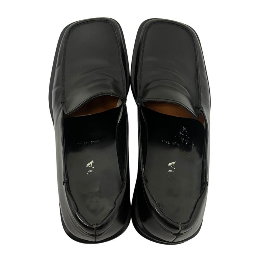 PRADA（プラダ） 【値下げ】PRADA スクエアトゥローファー ブラック 