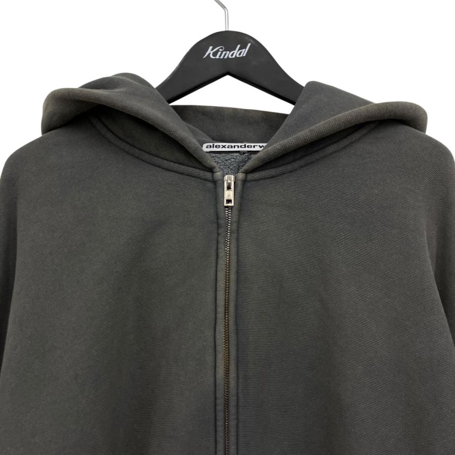 alexanderwang（アレキサンダー・ワン） ジップアップフーディ― グレー