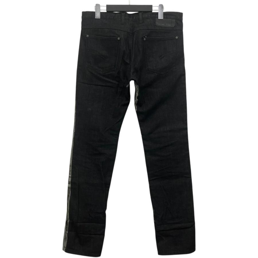 ニールバレット NEIL BARRETT Neil Barrett silver coating denim シルバーペイントコーティングデニム ライ