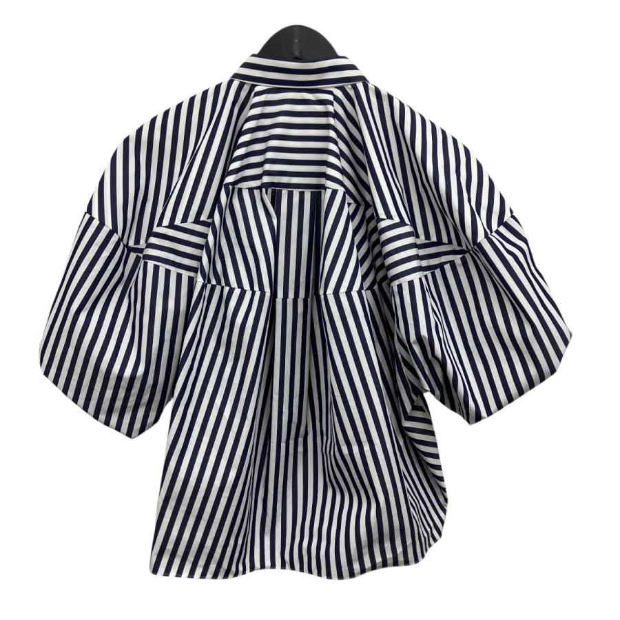 sacai（サカイ） ストライプブラウス ネイビー×ホワイト サイズ：1 