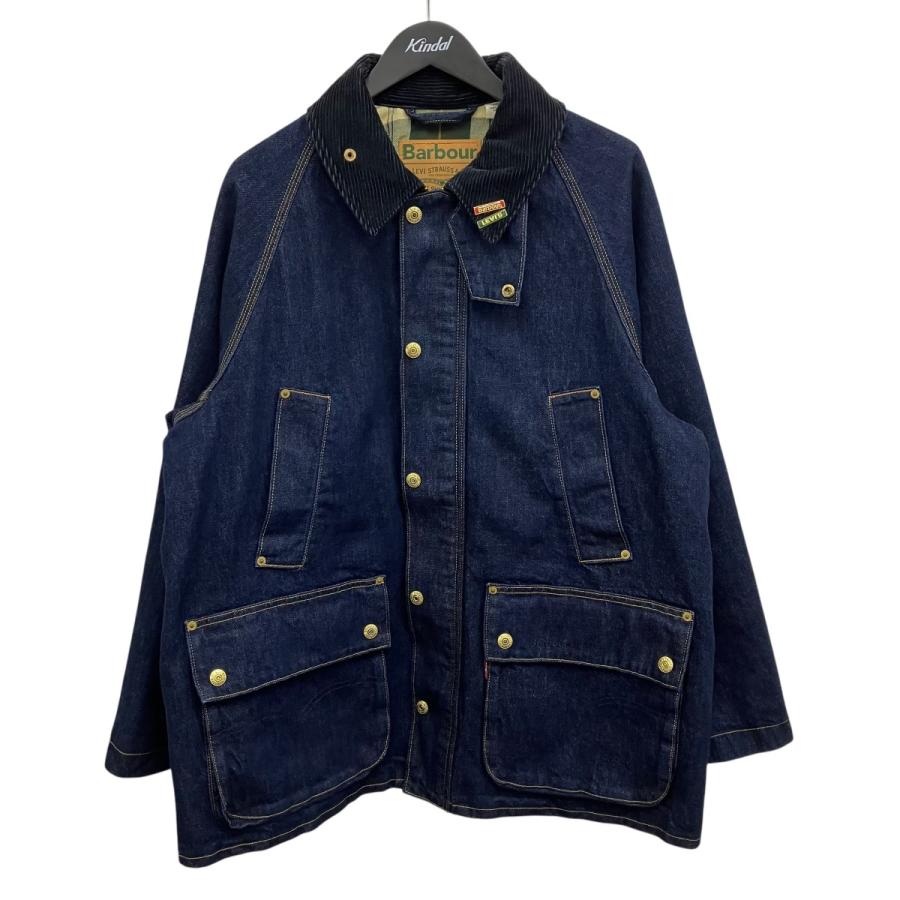 バブアー × リーバイス デニム カバーオール Levi's（リーバイス） リーバイス×バーブァー LEVI'S×Barbour デニム