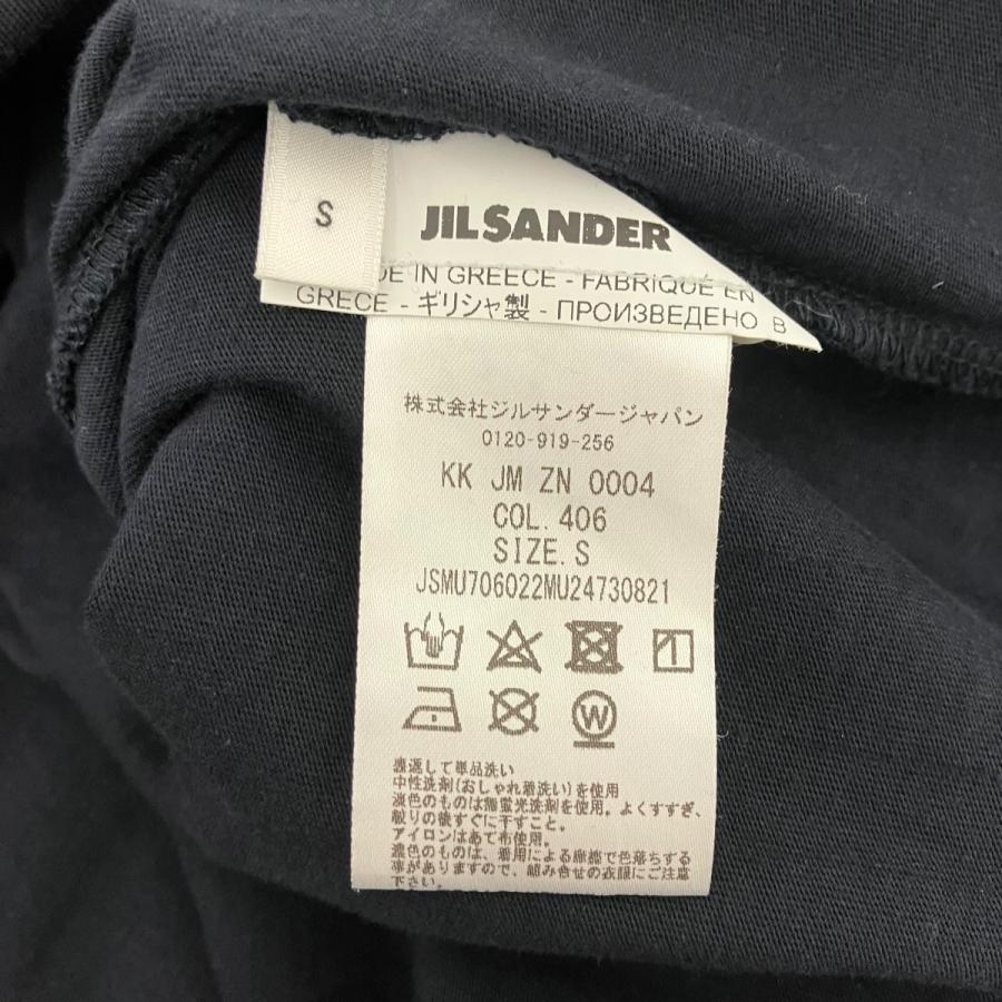 JIL SANDER（ジルサンダー） モックネックTシャツ ブラック サイズ：S