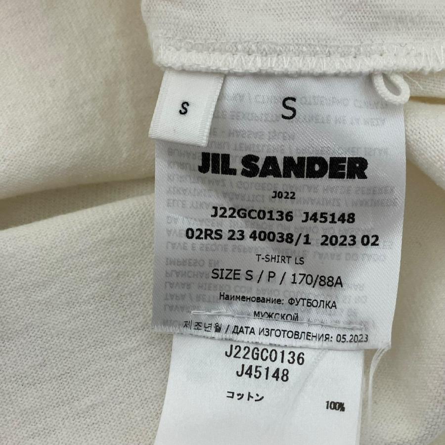 JIL SANDER（ジルサンダー） ロゴプリントロングスリーブTシャツ