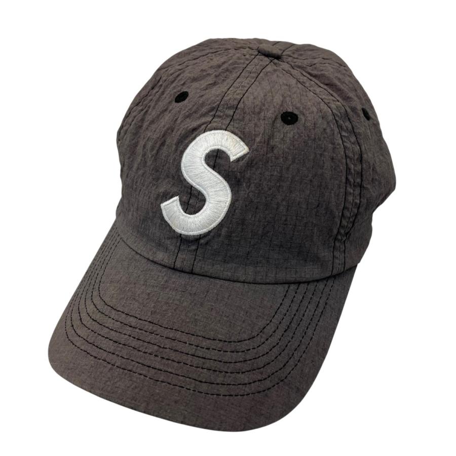 Supreme ダークグレー キャップ Supreme（シュプリーム） Supreme Ripstop S Logo 6-Panel キャップ