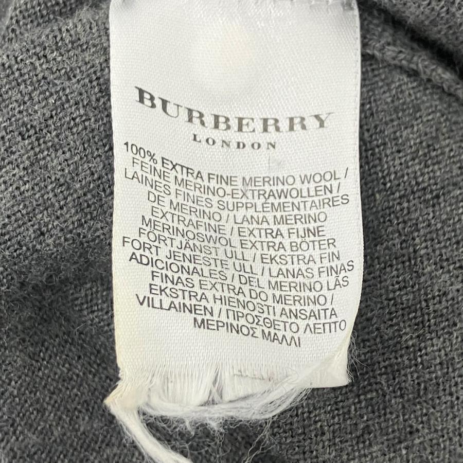 BURBERRY（バーバリー） 薄手ニット グレー サイズ：S : カインドオル 