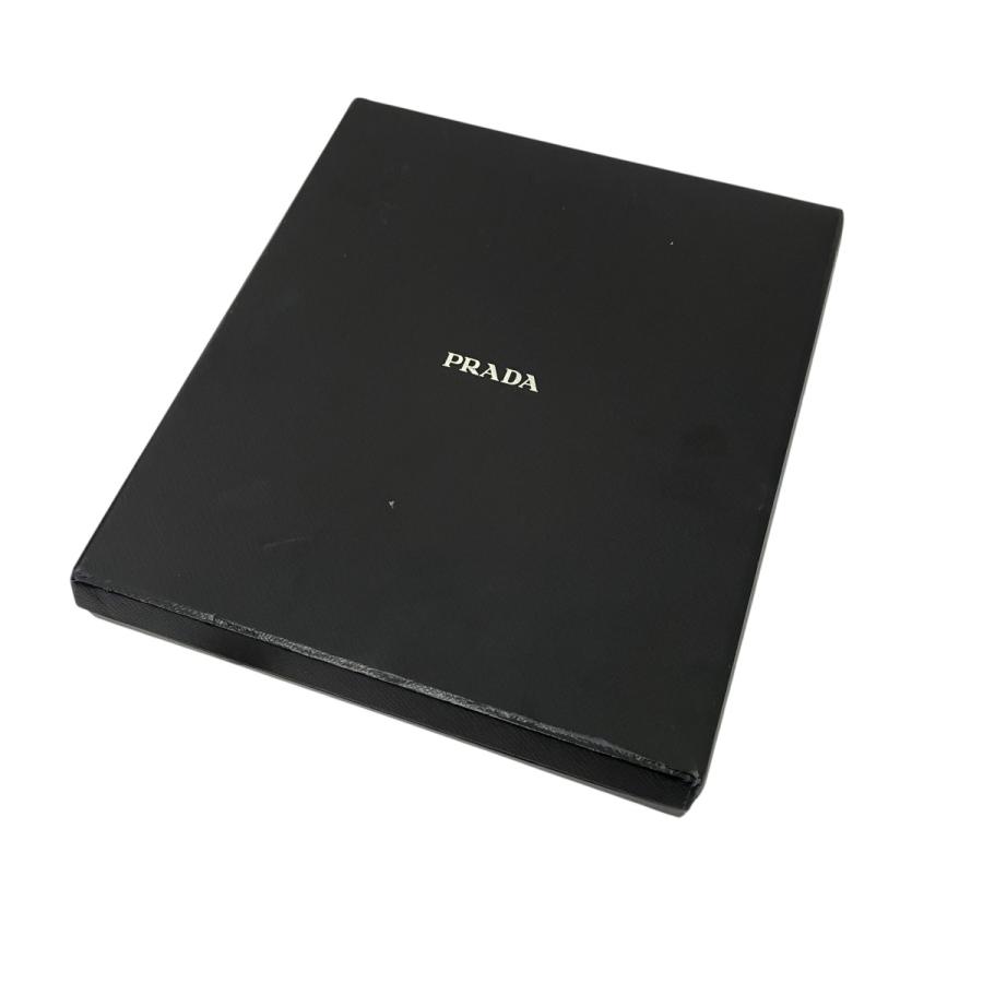 PRADA（プラダ） レザーネックレス ブラウンxブラック×ゴールド 