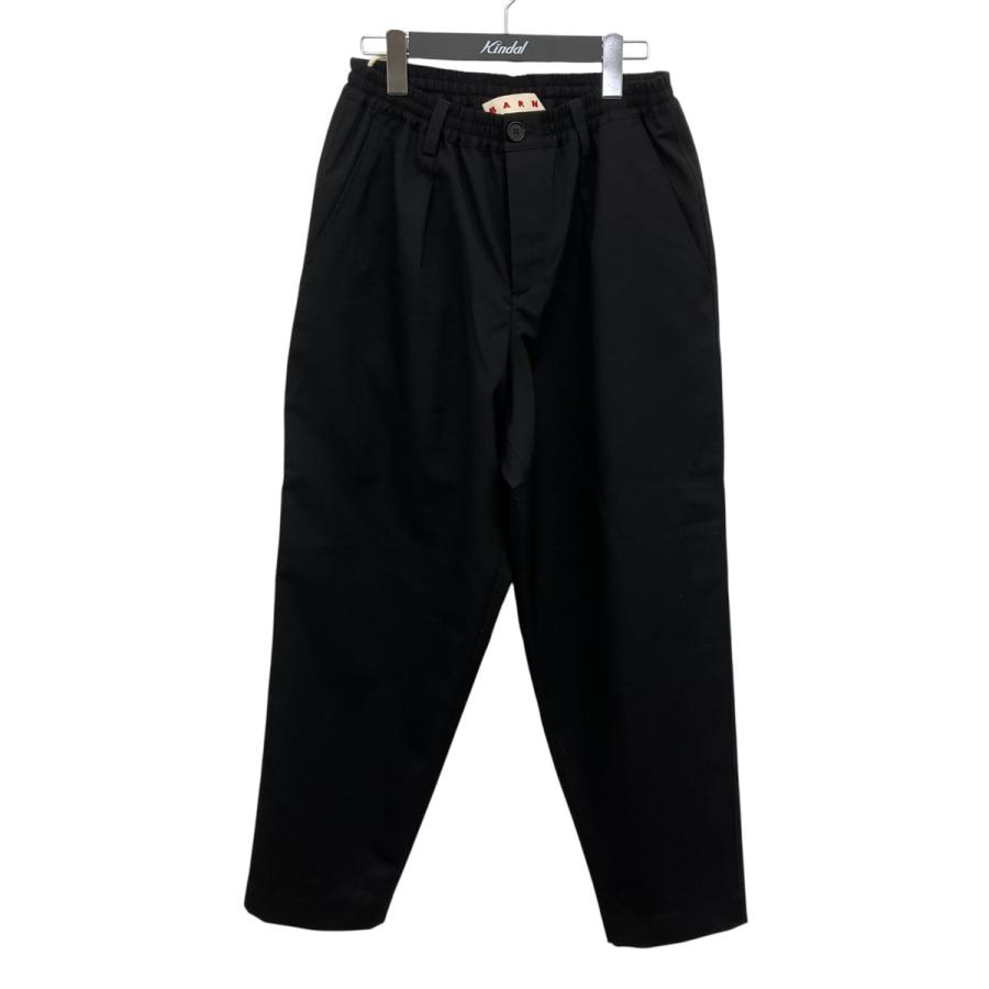 MARNI マルニ　トロピカルウールパンツ　46サイズ　ブラック MARNI（マルニ） トロピカルウールパンツ ブラック サイズ：46