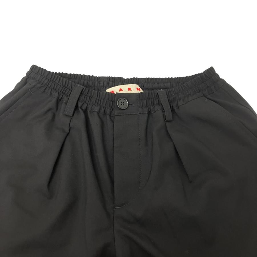 MARNI マルニ　トロピカルウールパンツ　46サイズ　ブラック MARNI（マルニ） トロピカルウールパンツ ブラック サイズ：46