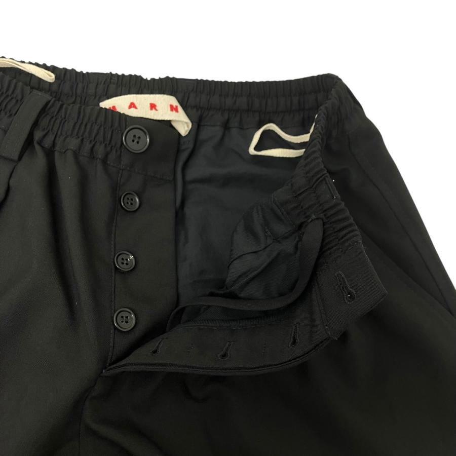 MARNI（マルニ） トロピカルウールパンツ ブラック サイズ：46