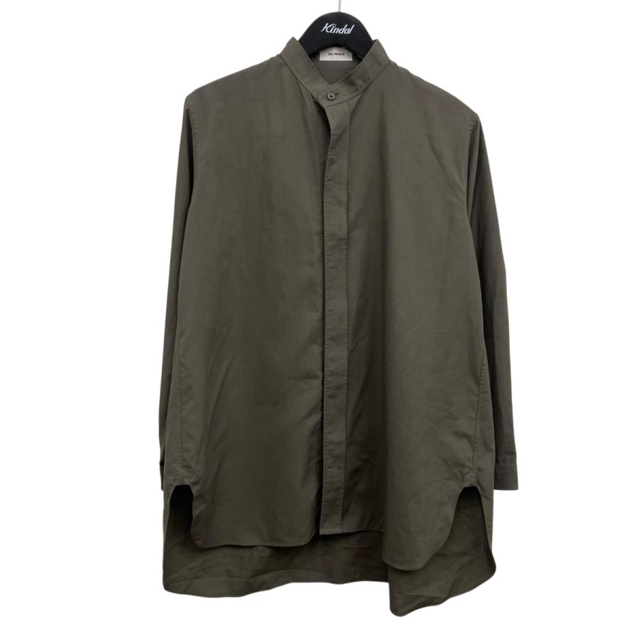 RERACS リラクス　バンドカラーシャツ THE RERACS（ザ リラクス） バンドカラーシャツ カーキ サイズ：36