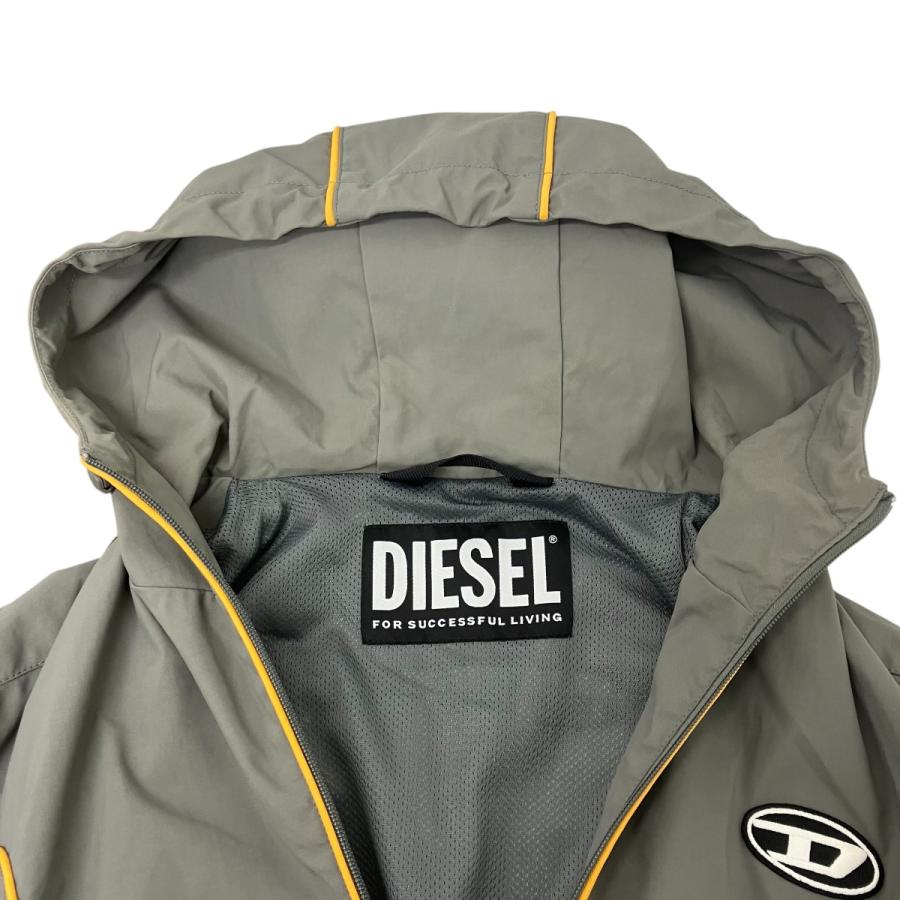 DIESEL（ディーゼル） ナイロンジャケット グレー サイズ：M