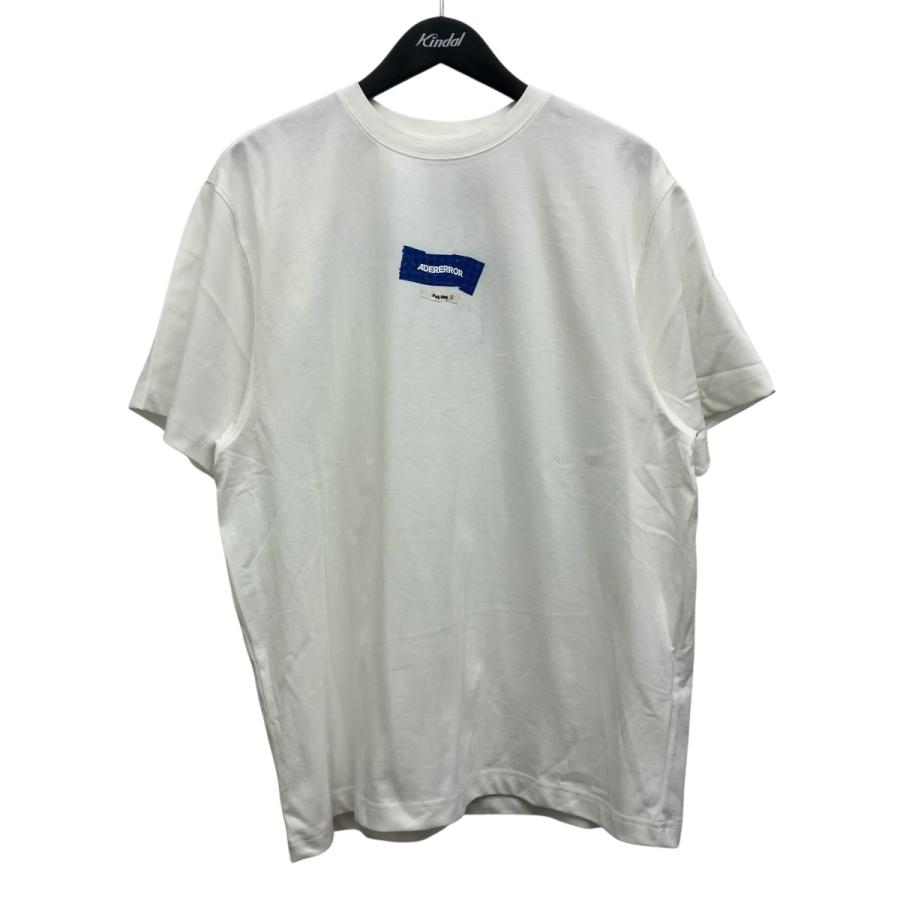 ADERERROR プリントTシャツ ADER error（アーダーエラー） プリントTシャツ ホワイト サイズ：L