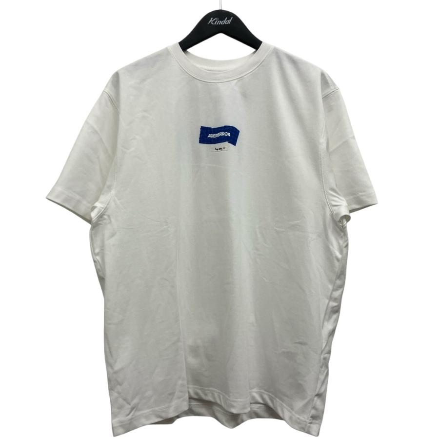 ADERERROR プリントTシャツ ADER error（アーダーエラー） プリントTシャツ ホワイト サイズ：L