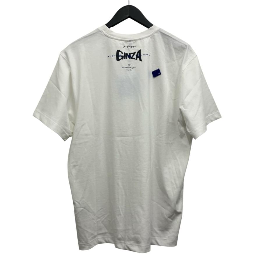 ADERERROR プリントTシャツ ADER error（アーダーエラー） プリントTシャツ ホワイト サイズ：L