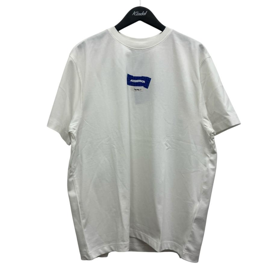 ADERERROR プリントTシャツ ADER error（アーダーエラー） プリントTシャツ ホワイト サイズ：L