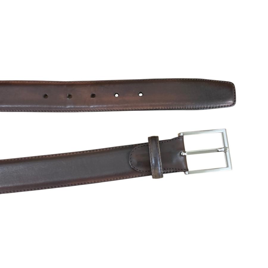 MAGNANNI（マグナーニ） レザーベルト ブラウン サイズ