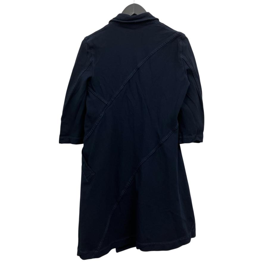 【値下げ】コムデギャルソンコムデギャルソン　ジャケット　ネイビー XS COMME des GARCONS コムデギャルソンコムデギャルソン 10SS 七分袖