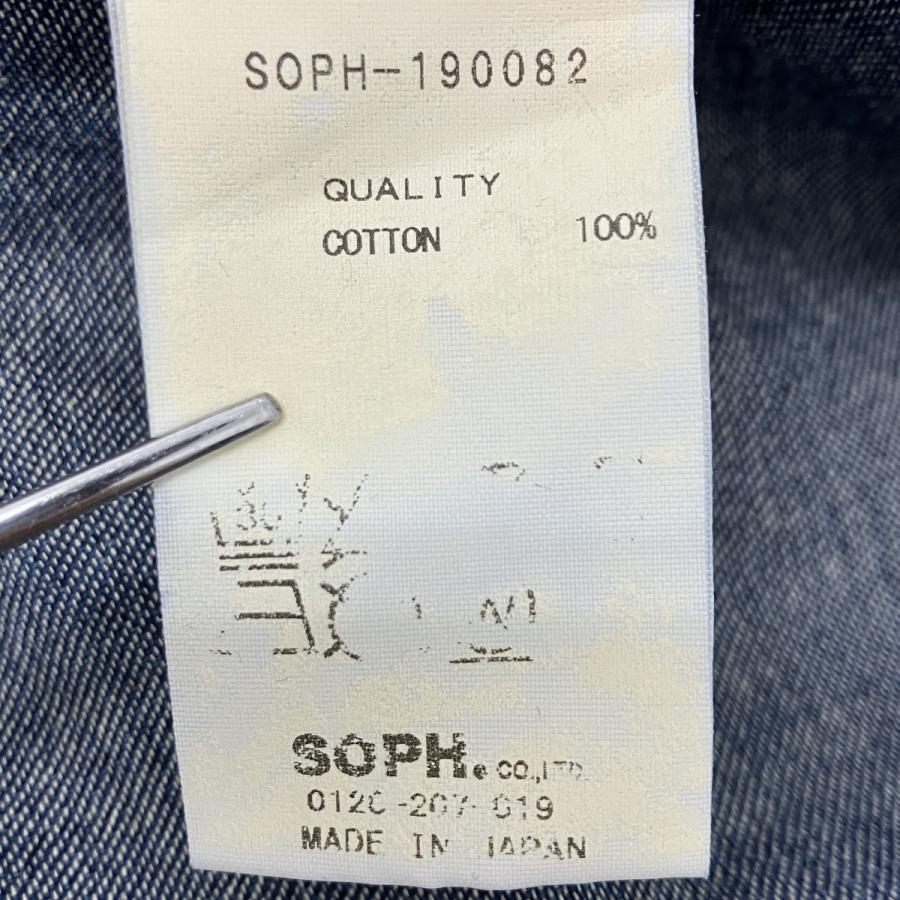 SOPHNET.（ソフネット） 19SSDENIM LONG SHIRT CARDIGAN デニム