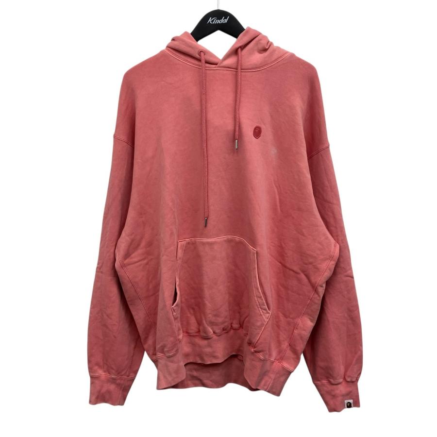 A Bathing Ape パーカー XL ピンク/赤 A BATHING APE（アベイシングエイプ） プルオーバーパーカー ピンク