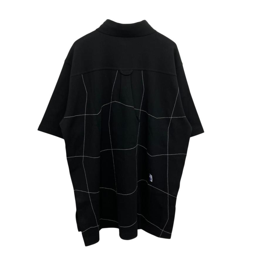 ADER ERROR ポロシャツ ブラック Lサイズ ADER error（アーダーエラー） ポロシャツ ブラック サイズ：A2