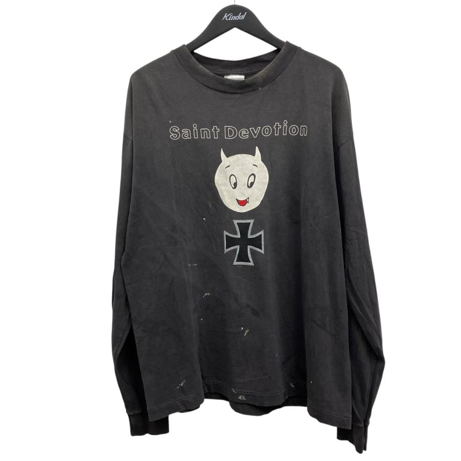 SAINT MICHAEL セントマイケル SAINT DEVOTION ロンT セントマイケル SAINT MICHAEL LS T-SHIRT DEVOTION ロングスリーブT