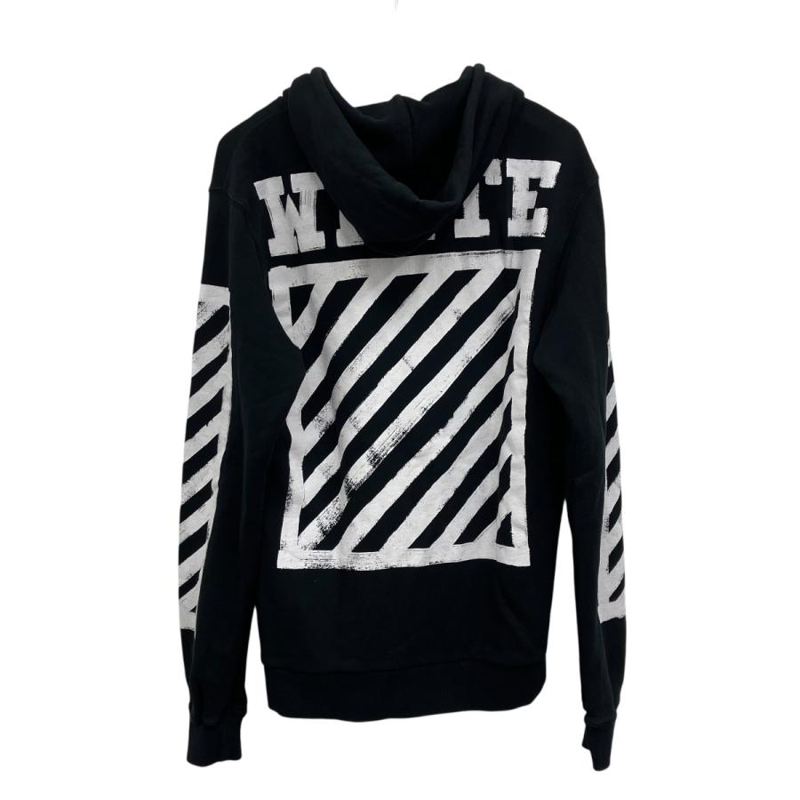off white（オフホワイト） ジップパーカー ブラック サイズ：XS