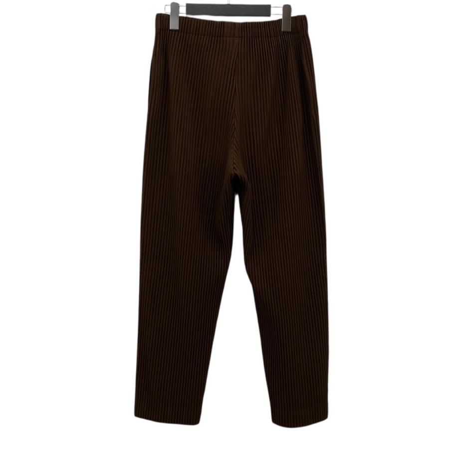 ISSEY MIYAKE プリーツ　ブラウン　カットソー　長袖　サイズM HOMME PLISSE ISSEY MIYAKE イッセイミヤケオムプリッセ COLOR PLEATS