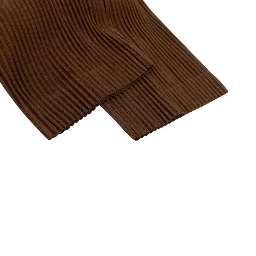 【美品】オムプリッセイッセイミヤケ ブラウン　サイズ2 HOMME PLISSE ISSEY MIYAKE イッセイミヤケオムプリッセ COLOR PLEATS