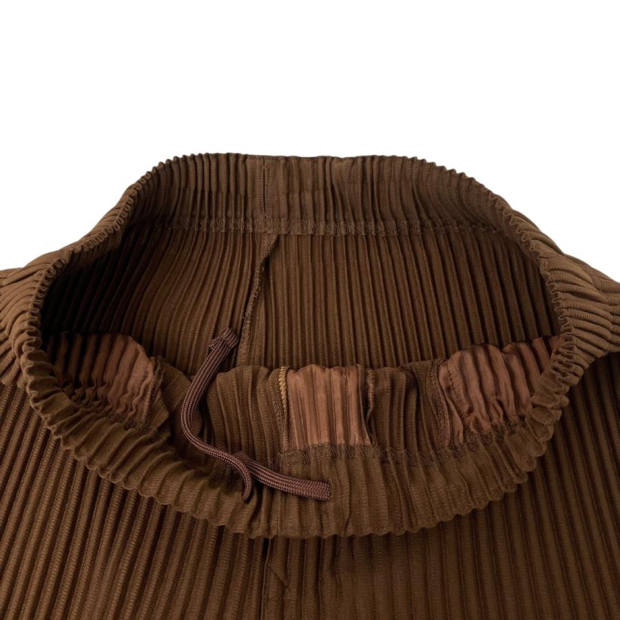【美品】オムプリッセイッセイミヤケ ブラウン　サイズ2 HOMME PLISSE ISSEY MIYAKE イッセイミヤケオムプリッセ COLOR PLEATS