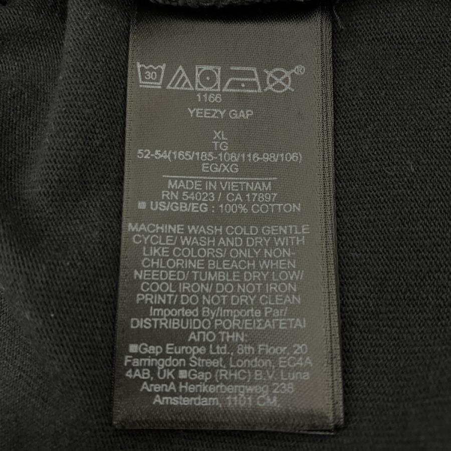 Yeezy イージーギャップ YEEZY GAP オーバーサイズTシャツ ブラック