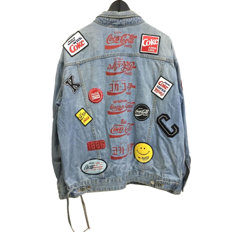 値下げ】KITH×Coca-Cola 20SS「Denim Jacket」 ワッペン装飾デニム